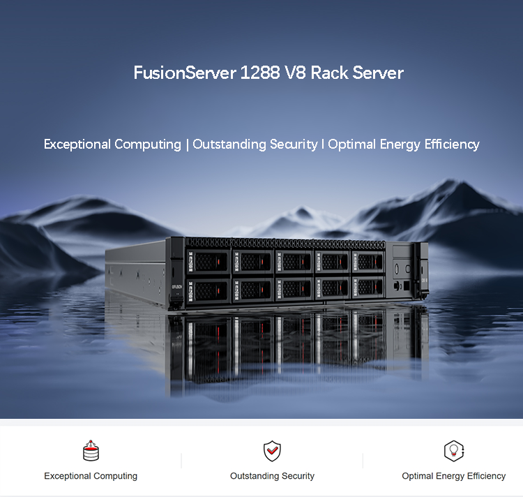 FusionServer 1288 V8 1U 2P Rack Server | xFusion Server |